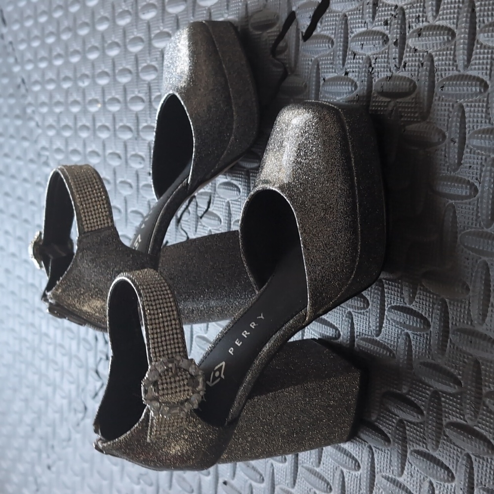 Never Worn...High Heels ...Zippered Heel